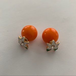 Kate Spade Orange Blossom earrings